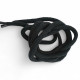Yuvarlak Kordon 130 cm Pamuk Siyah Tres Kordon 100 Ad YKRD00PBlack