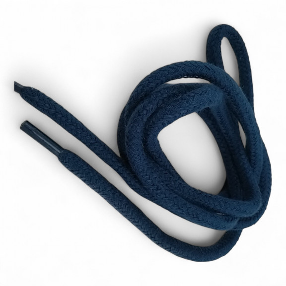 Yuvarlak Kordon 130 cm Pamuk Lacivert Tres Kordon 100 Ad YKRD00PDBlue