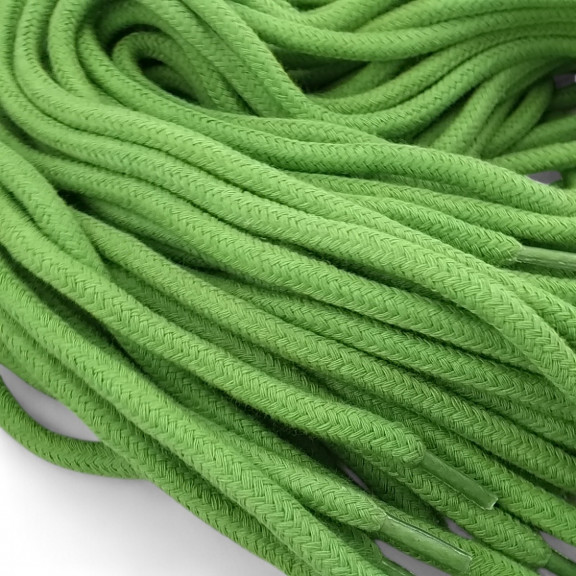 Yuvarlak Kordon 130 cm Pamuk Fıstık Yeşili Tres Kordon 100 Ad YKRD00PFGreen