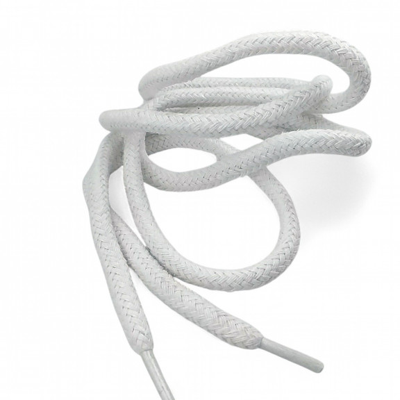 Yuvarlak Kordon 130 cm Pamuk Optik Beyaz Tres Kordon 100 Ad YKRD00POB