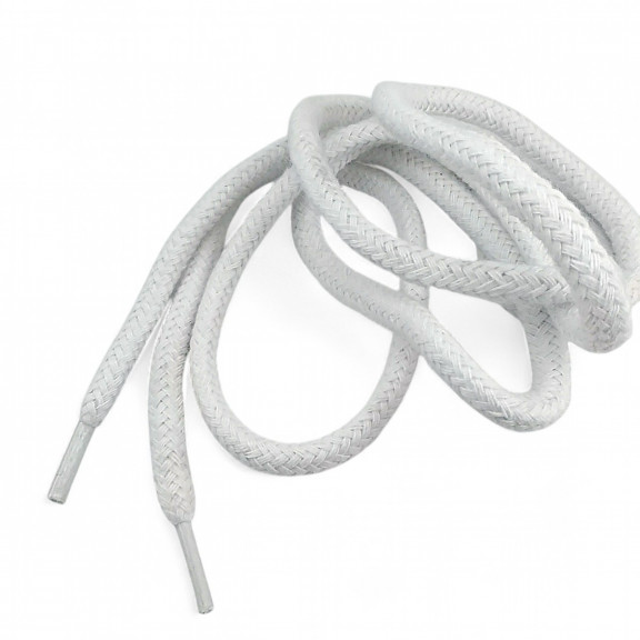 Yuvarlak Kordon 130 cm Pamuk Optik Beyaz Tres Kordon 100 Ad YKRD00POB