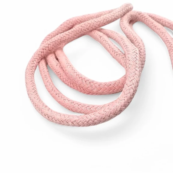 Braided Cord Cotton Pink Cord 100 Pcs YKRD00PPINK