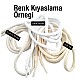 Yuvarlak Kordon 130 cm Pamuk Regule Beyaz Tres Kordon 100 Ad YKRD00PRB