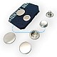 Coat Snap Button Stainless Deluxe Series 503 Italian Style DLX00503P
