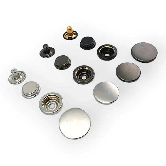 Paslanmaz Mont Çıtçıt Düğme İtalyan Stil Deluxe Serisi 503 DLX00503P