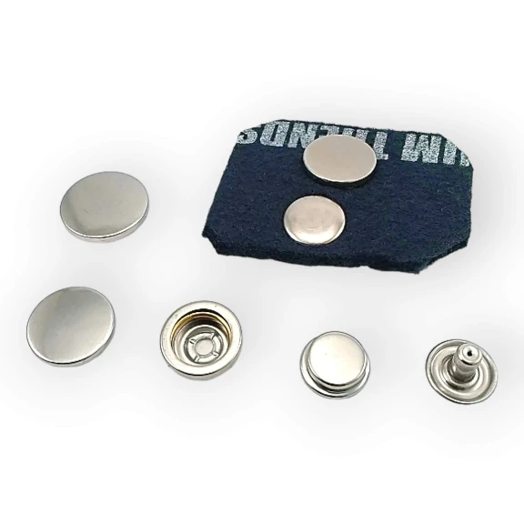 Paslanmaz Mont Çıtçıt Düğme İtalyan Stil Deluxe Serisi 503 DLX00503P