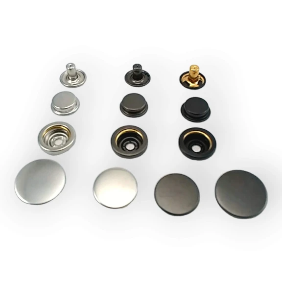 Paslanmaz Mont Çıtçıt Düğme İtalyan Stil Deluxe Serisi 503 DLX00503P