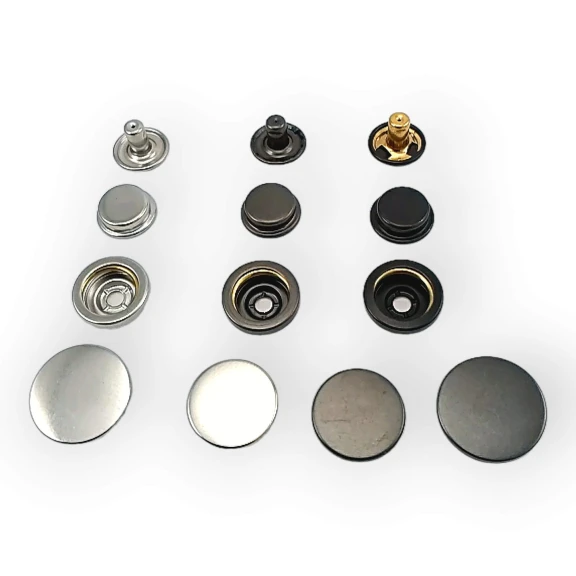 Paslanmaz Mont Çıtçıt Düğme İtalyan Stil Deluxe Serisi 503 DLX00503P