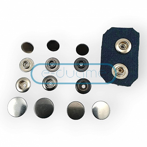 Coat Snap Button Italian Style Stainless Deluxe Series DLX00884P