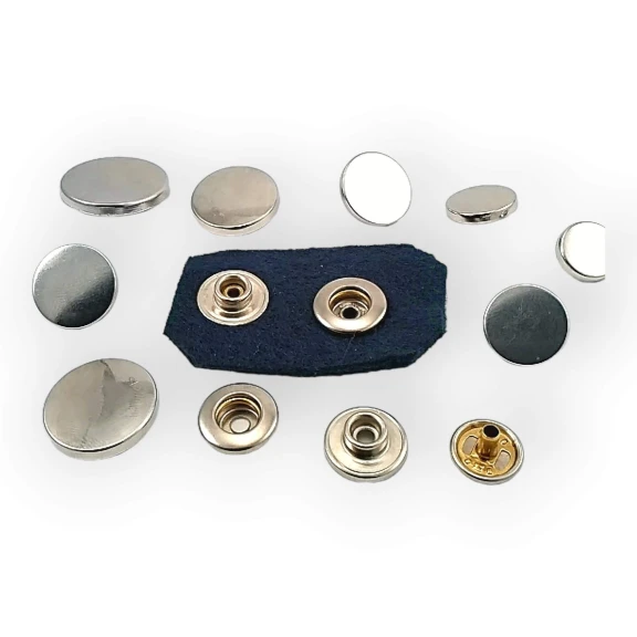 Mont Çıtçıt Düğme Zamak Çıt Çıt Deluxe Serisi İtalyan Stil DLX00884Z