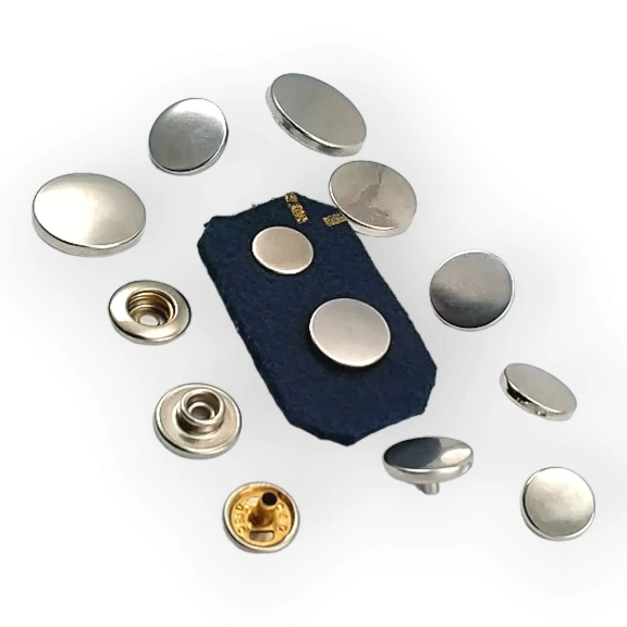 Mont Çıtçıt Düğme Zamak Çıt Çıt Deluxe Serisi İtalyan Stil DLX00884Z