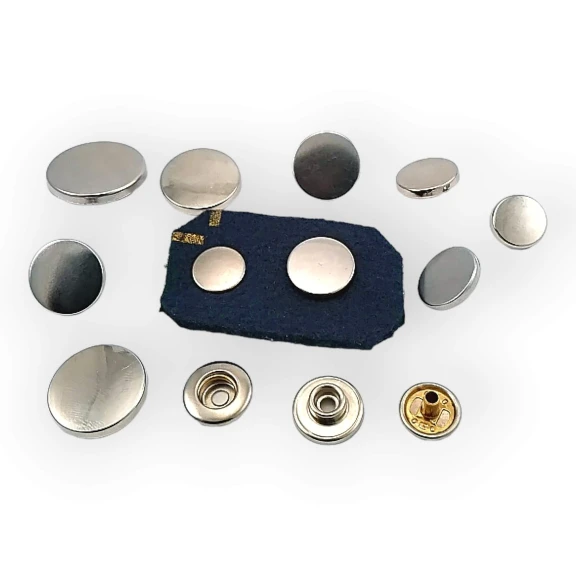 Mont Çıtçıt Düğme Zamak Çıt Çıt Deluxe Serisi İtalyan Stil DLX00884Z