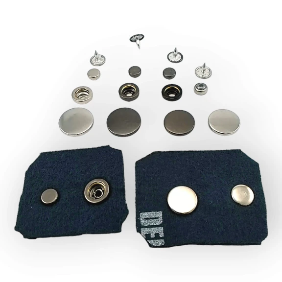 Paslanmaz Mont Çıtçıt Düğme İtalyan Stil Deluxe Serisi 501C DLXC00501P