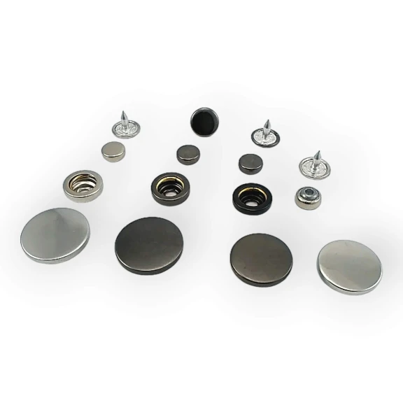 Paslanmaz Mont Çıtçıt Düğme İtalyan Stil Deluxe Serisi 501C DLXC00501P