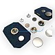 Stainless Coat Snap Button Deluxe Series 503C Italian Style DLXC00503P