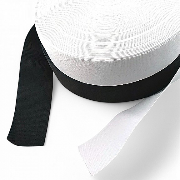 Dokuma Lastik 4 cm - 25 mt/Rulo DOKL00040