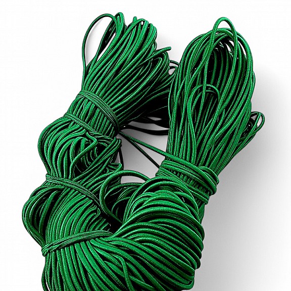 Yuvarlak Lastik Yeşil Tres Lastik 100 mt Bağ LYV000GREEN