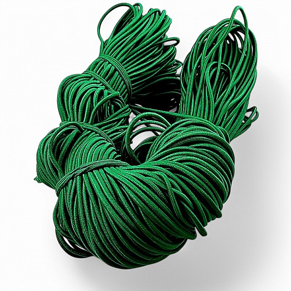 Yuvarlak Lastik Yeşil Tres Lastik 100 mt Bağ LYV000GREEN