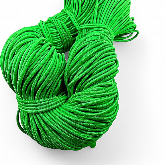 Yuvarlak Lastik Neon Yeşil Tres Lastik 100 mt Bağ LYV000NEONGREEN