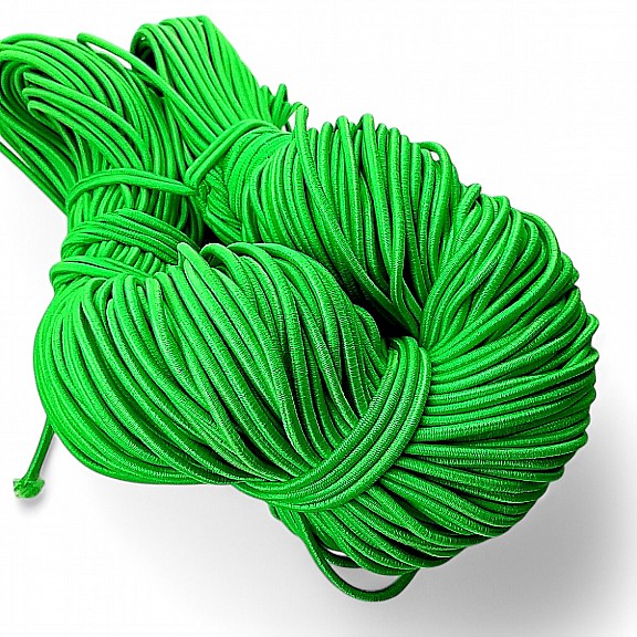 Yuvarlak Lastik Neon Yeşil Tres Lastik 100 mt Bağ LYV000NEONGREEN