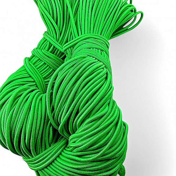 Yuvarlak Lastik Neon Yeşil Tres Lastik 100 mt Bağ LYV000NEONGREEN