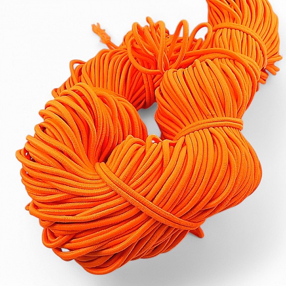 Yuvarlak Lastik Neon Turuncu Tres Lastik 100 mt Bağ LYV000NEONORANGE