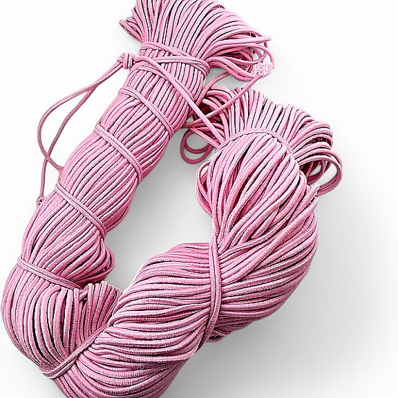 Yuvarlak Lastik Pembe Tres Lastik 100 mt Bağ LYV000PINK