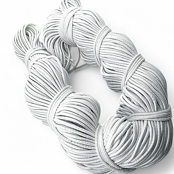 Yuvarlak Lastik Beyaz Tres Lastik 100 mt Bağ LYV000WHITE