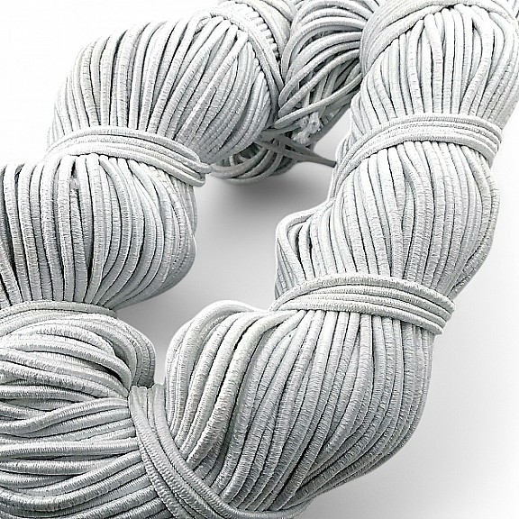 Yuvarlak Lastik Beyaz Tres Lastik 100 mt Bağ LYV000WHITE