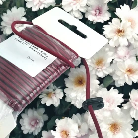 Yuvarlak Lastik Bordo 3 mm Tres Lastik 5 mt LYV0005PK177 Yuvarlak Lastik Bordo 3 mm Tres Lastik 5 mt LYV0005PK177