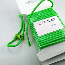 Yuvarlak Lastik Elma Yeşili 3 mm Tres Lastik 5 mt LYV0005PK334