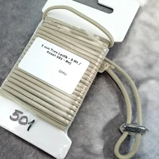 Yuvarlak Bej  3 mm Tres Lastik 5 mt  LYV0005PK501