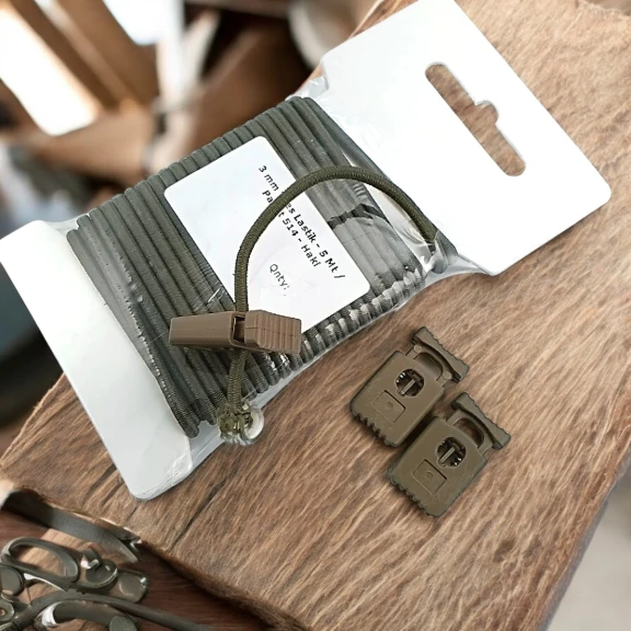 Yuvarlak Lastik Haki 3 mm Tres Lastik 5 mt  LYV0005PK514