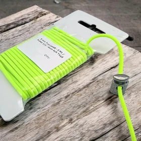 Yuvarlak Lastik Neon Açık Yeşil  3 mm Tres Lastik 5 mt  LYV0005PK571