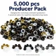 5 mm Metal Plise Sineklik Kuşgözü - Plise sineklik ve perde sistemlerinde kullanılan metal kuşgözü kapsülü
