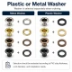 3 No Ekstra Uzun Metal Plise Sineklik Kuşgözü, 5-5,5 mm, kumaş, deri ve tekstil aksesuarları için ideal