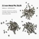 2.5 mm Steel Pin, 25x35 dimensions, 5000 pieces pack, high-grade metal for precision work