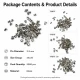2.5 mm Steel Pin, 25x35 dimensions, 5000 pieces pack, high-grade metal for precision work