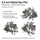 2.5 mm Steel Pin, 25x45 mm, 5000 Pieces Bulk Pack, High-grade Metal for Industrial Use