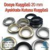 Dosya Kuşgözü 20 mm - Ayakkabı Kutusu Kuşgözü (1000 Ad/Paket) MT00020S