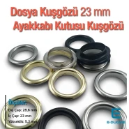 23 mm Dosya Kuşgözü - Ayakkabı Kutusu Kuşgözü (1000 Ad/Paket) MT00023S