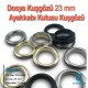 23 mm Dosya Kuşgözü - Ayakkabı Kutusu Kuşgözü (1000 Ad/Paket) MT00023S