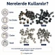 33.5 Single Cap Rivet 9.5 mm (0.37") / 7.5 mm (0.29") Post Steel Rivet – 1000 Pieces R000595