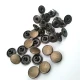 61 Rivet 15 mm Kapak / 7 mm Bacak Saç Malzeme Perçin - 500 Adet, çanta, kemer, tekstil aksesuarları için uygun dekoratif ve