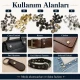 61 Rivet 15 mm Kapak / 7 mm Bacak Saç Malzeme Perçin - 500 Adet, çanta, kemer, tekstil aksesuarları için uygun dekoratif ve