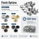 61 Çift Kapaklı Rivet 15 mm Kapak 12 mm Alt Kapak 7 mm Bacak Saç Malzeme Perçin - 500 Takım R00061CFT-7