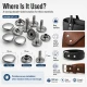 61 Çift Kapaklı Rivet 15 mm Kapak 12 mm Alt Kapak 7 mm Bacak Saç Malzeme Perçin - 500 Takım R00061CFT-7