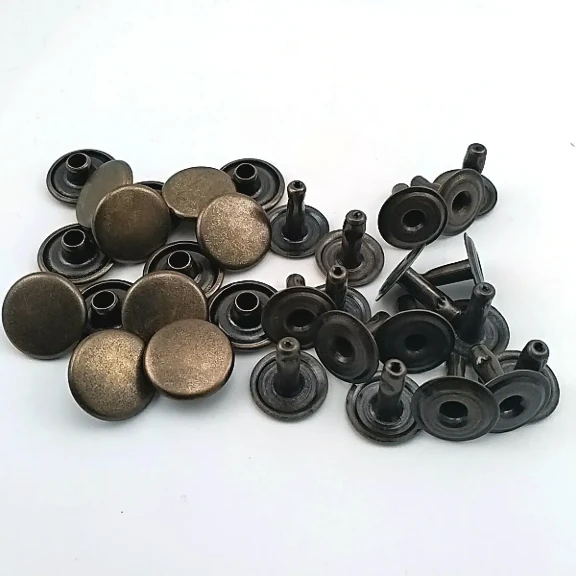 61 Çift Kapaklı Rivet 15 mm Kapak 12 mm Alt Kapak 7 mm Bacak Saç Malzeme Perçin - 500 Takım R00061CFT-7