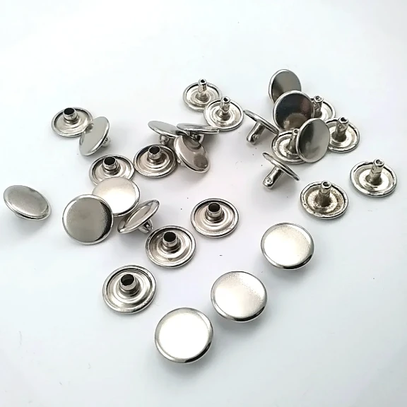 61 Çift Kapaklı Rivet 15 mm Kapak 12 mm Alt Kapak 7 mm Bacak Saç Malzeme Perçin - 500 Takım R00061CFT-7