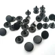 61 Rivet 15 mm Kapak / 7 mm Bacak Pirinç Perçin - 500 Adet, çanta ve deri aksesuar üretimi için ideal perçin modeli